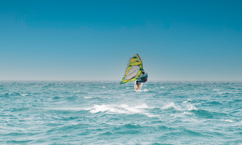 planche à voile argeles plage