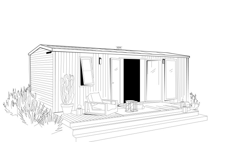 croquis mobil-home argeles