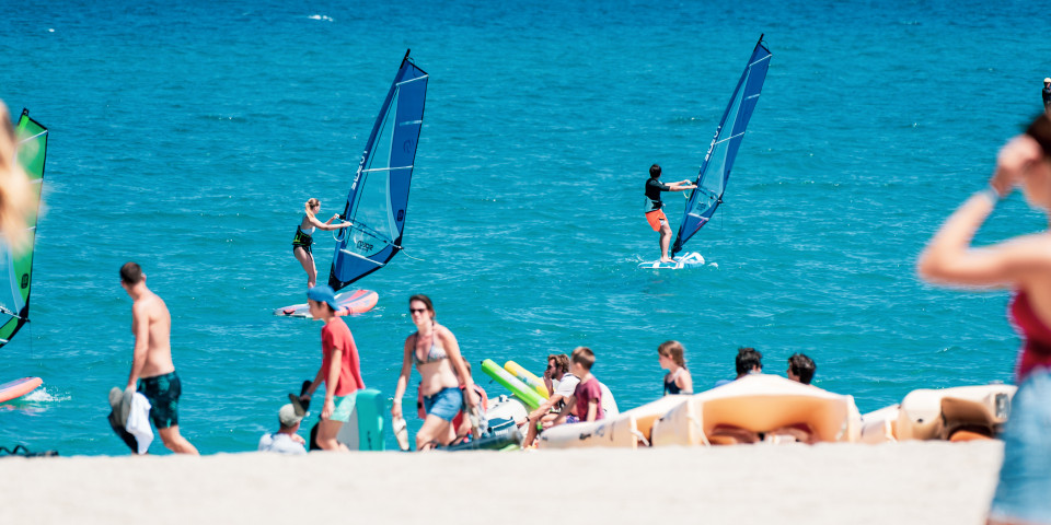 faire de la planche a voile argeles