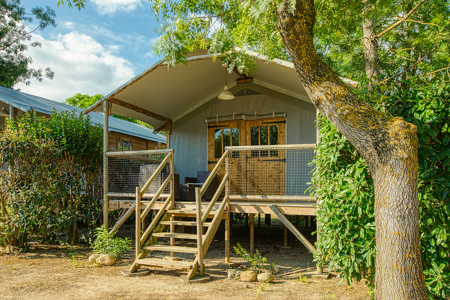 cabane sur pilotis argeles